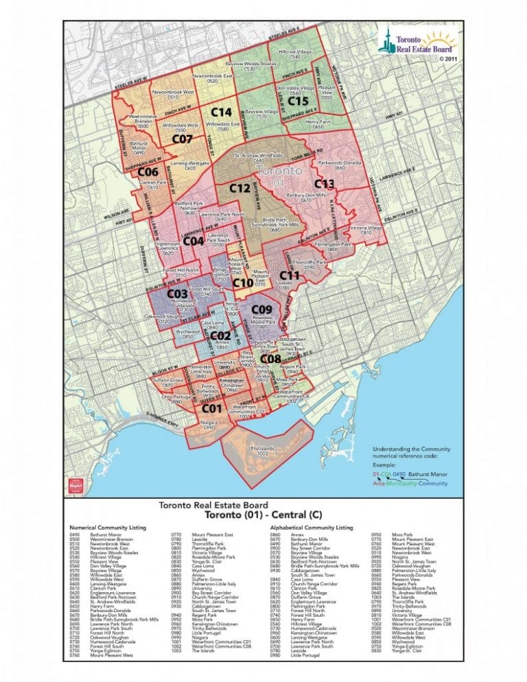 TREB's Neighbourhood Maps  The Christine Cowern Team